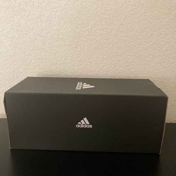 NEW MENS ADIDAS SHOWER POST SWIM SLIDES SZ 11 12 F35542 COMES WITH A BOX BLUE - Picture 8 of 8